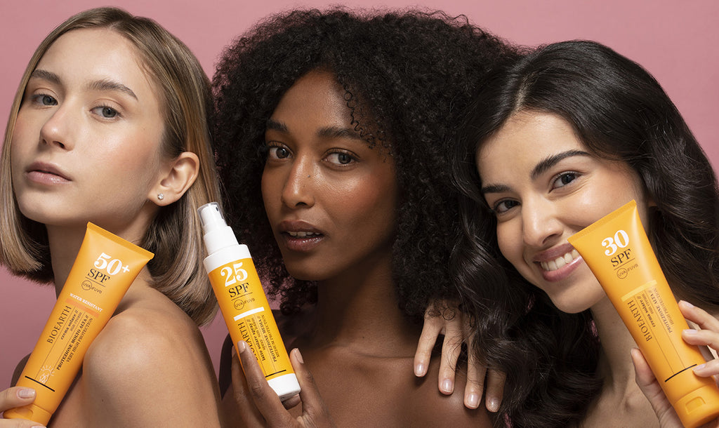 Protezione solare: il segreto per una pelle giovane, sana, luminosa